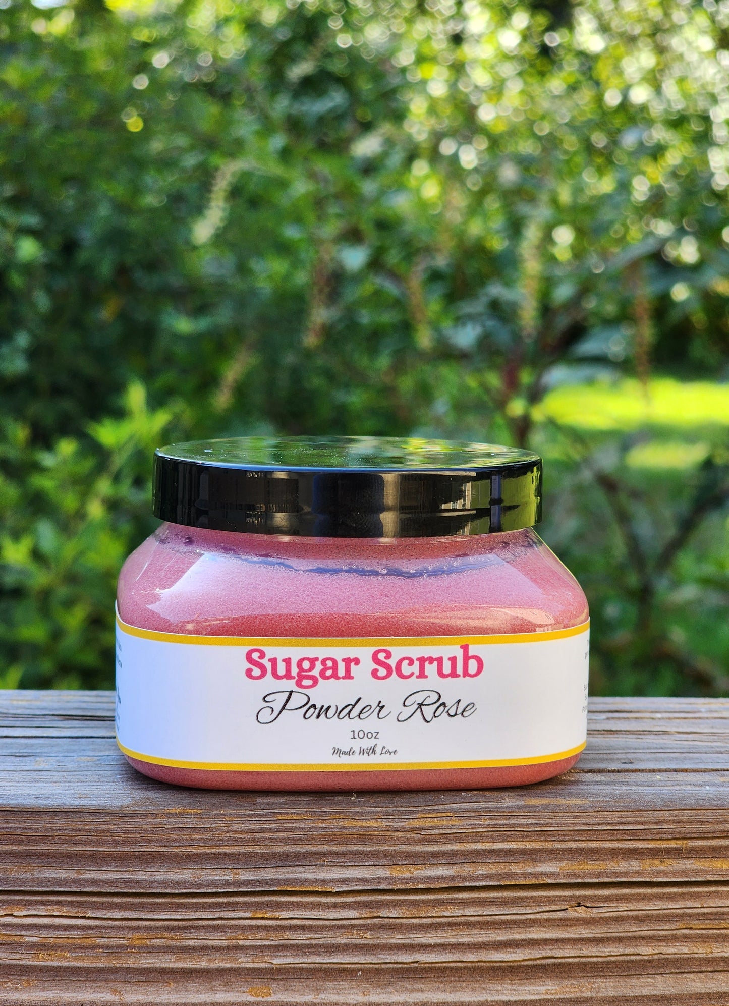 Powder Rose Sugar Scrub