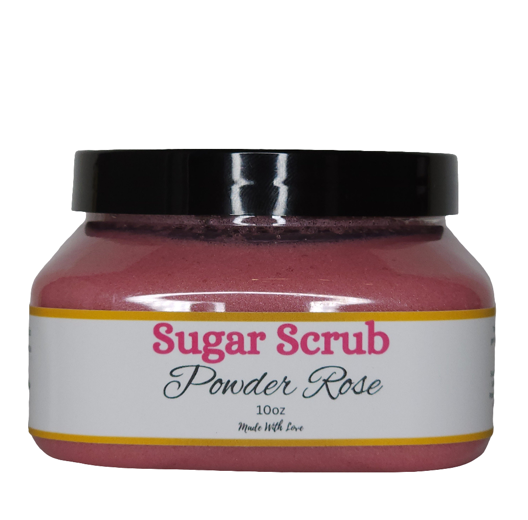 Powder Rose Sugar Scrub